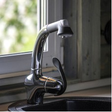 Смеситель для кухни Paini USCR5668YKM Хром Черный