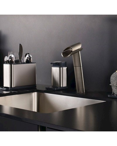 Смеситель для кухни Paini Morgana 73PW579KM Никель