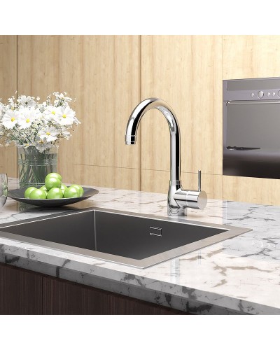 Смеситель для кухни Paini Cox Edimburgo 78CR572DFIXEPR2KM Хром