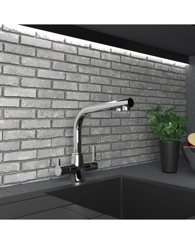 Смеситель для кухни Paini Arena 92CR6433VEB90DAKM Хром