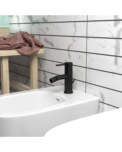 Смеситель для биде Paini Cox 78PZ306 Черный матовый