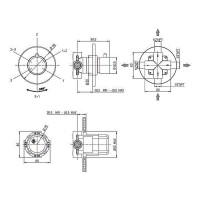 Переключатель потоков Paini Cox 78PZ471 Черный матовый