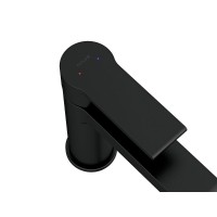 Смеситель для раковины Cersanit Brasko Black 63111 Черный матовый