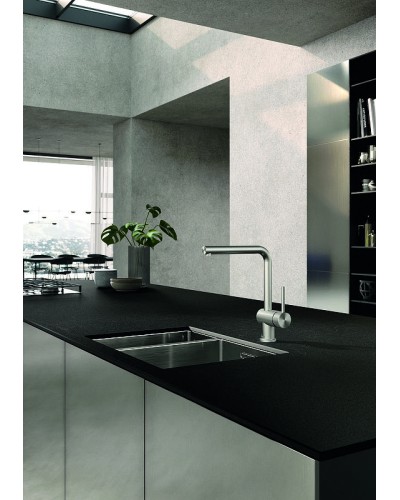 Смеситель для кухни Kludi L Steel 45803F877 Сталь