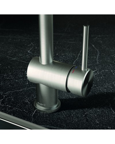Смеситель для кухни Kludi L Steel 45803F877 Сталь