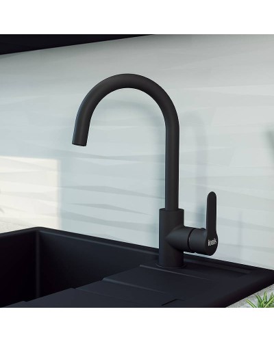 Смеситель для кухни Iddis Cuba CU5BLJ0i05 Черный матовый