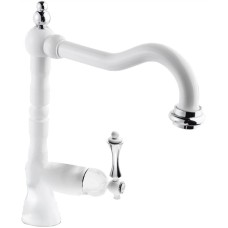 Смеситель для раковины Cezares MARGOT-LSM2-BIO Белый матовый