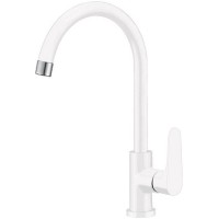 Смеситель для кухни Cezares LACONICO-C-LL25-BLC Белый