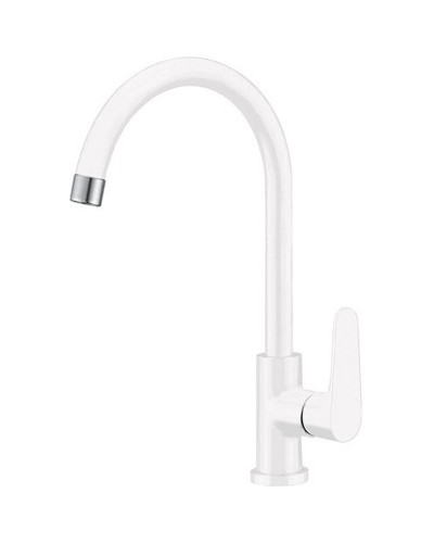 Смеситель для кухни Cezares LACONICO-C-LL25-BLC Белый