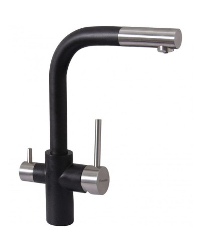 Смеситель для кухни Florentina Кристалл 333.32H.2123.302 Антрацит