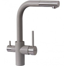 Смеситель для кухни Florentina Кристалл 333.32H.2123.305 Грей