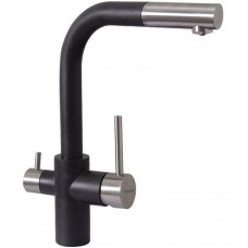 Смеситель для кухни Florentina Кристалл 333.32H.2123.102 Черный