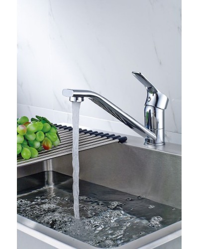 Смеситель для кухни Rossinka RS27-21 Хром