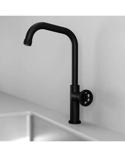 Смеситель для кухни Iddis Grange GRABL00i05 Черный матовый