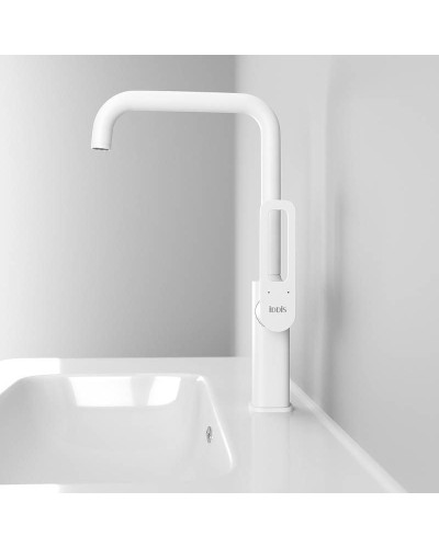 Смеситель для кухни Iddis Slide SLIWT00i05 Белый матовый