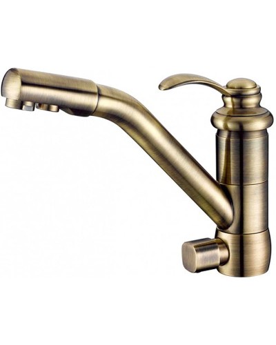 Смеситель для кухни ZorG Sanitary ZR400KF-47-BR Бронза