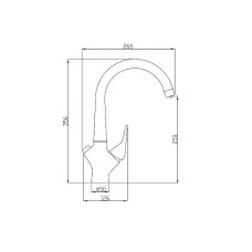 Смеситель для кухни ZorG Steel Hammer SH815BRONZE Бронза