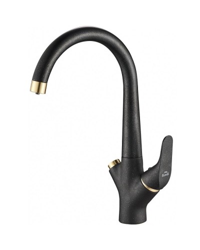 Смеситель для кухни ZorG Steel Hammer SH815BLACKBR Черный