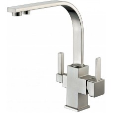 Смеситель для кухни ZorG Sanitary ZR332YFNICKEL Никель