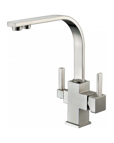 Смеситель для кухни ZorG Sanitary ZR332YFNICKEL Никель