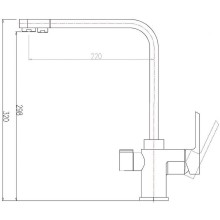 Смеситель для кухни ZorG Sanitary ZR334YF-WHITE Белый