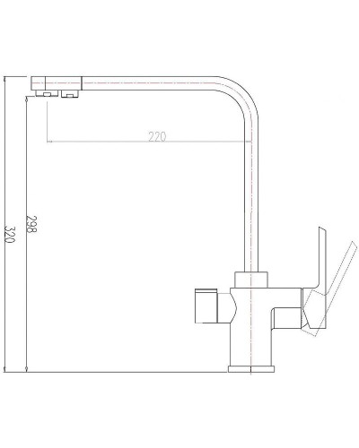Смеситель для кухни ZorG Sanitary ZR334YF-WHITE Белый