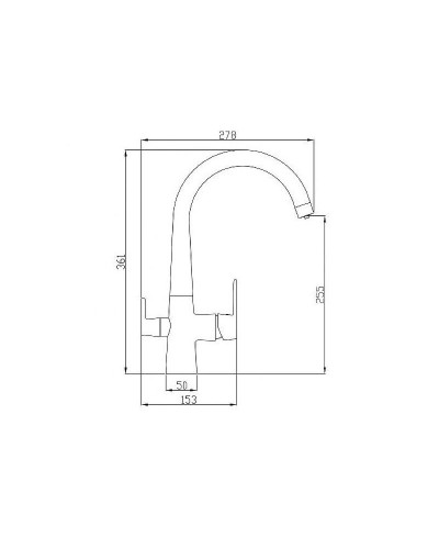 Смеситель для кухни ZorG Steel Hammer SH819BRONZE Бронза