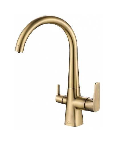 Смеситель для кухни ZorG Steel Hammer SH819BRONZE Бронза