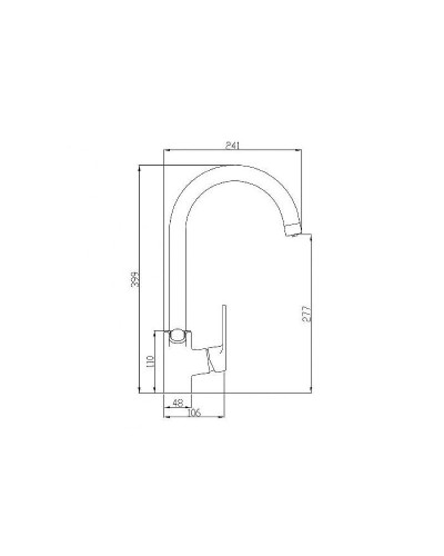 Смеситель для кухни ZorG Steel Hammer SH901BRONZE Бронза