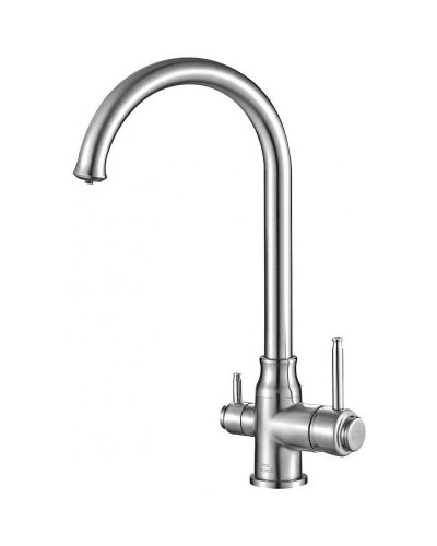 Смеситель для кухни ZorG Steel Hammer SH763CR Хром