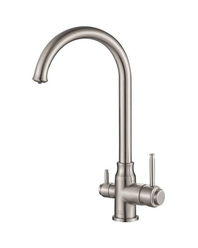 Смеситель для кухни ZorG Steel Hammer SH763SATIN Сатин