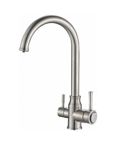 Смеситель для кухни ZorG Steel Hammer SH763INOX Сталь