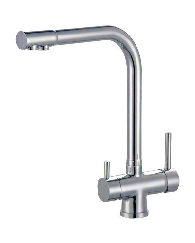 Смеситель для кухни ZorG Sanitary ZR348YFSATIN Сатин