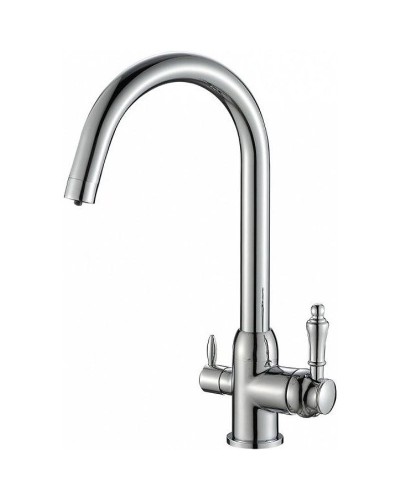 Смеситель для кухни ZorG Steel Hammer SH723CR Хром