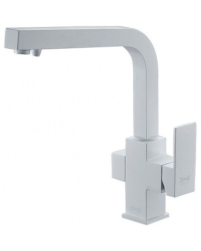 Смеситель для кухни ZorG Sanitary ZR311YF-WHITE Белый