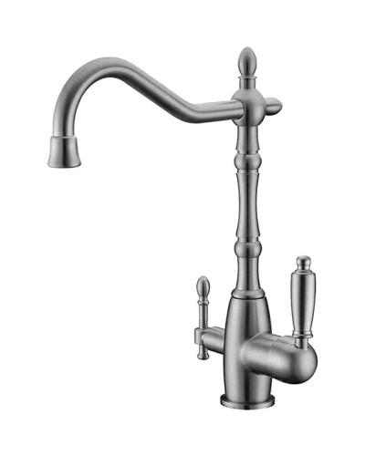 Смеситель для кухни ZorG Sanitary ZR312YF-33-SATIN Сатин