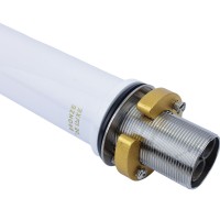 Смеситель для раковины Bronze de Luxe Scandi 1452W Белый глянцевый