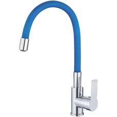 Смеситель для кухни Haiba HB70112-4 Хром Синий