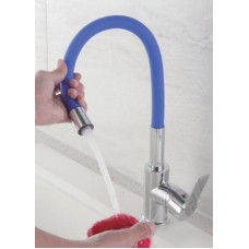 Смеситель для кухни Haiba HB70112-4 Хром Синий