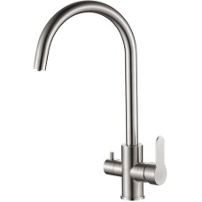 Смеситель для кухни Haiba HB76801 Нержавеющая сталь