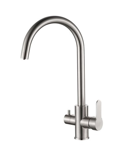 Смеситель для кухни Haiba HB76801 Нержавеющая сталь