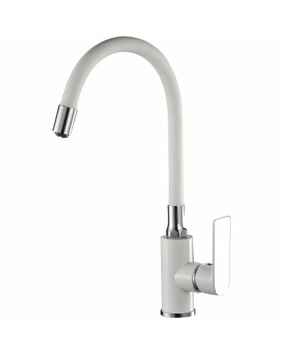 Смеситель для кухни Haiba HB73505-8 Белый Хром