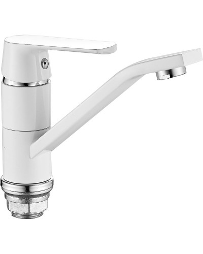 Смеситель для кухни Haiba HB45804-2 Белый Хром