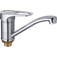 Смеситель для кухни Haiba HB4504-2 Хром