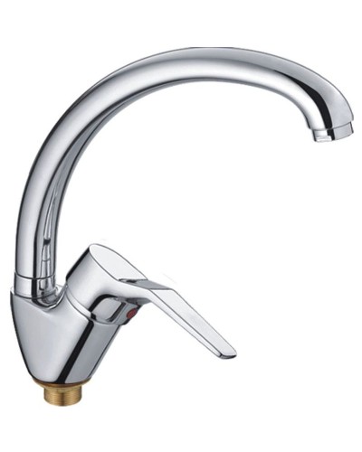 Смеситель для кухни Haiba HB4163-2 Хром