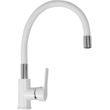 Смеситель для кухни Haiba HB70113-8 Белый Хром