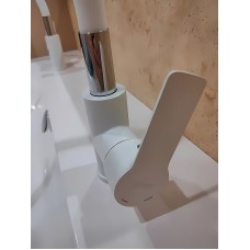 Смеситель для кухни Haiba HB70113-8 Белый Хром