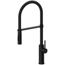 Смеситель для кухни Paffoni Light LIG179NONO Черный матовый