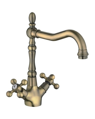 Смеситель для кухни Haiba HB4419-4 Бронза