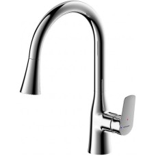 Смеситель для кухни Bravat Rhein F7460564CP-ENG Хром